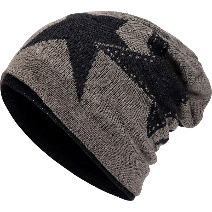 Wool Velvet Warm Thick Vintage Outdoor Snow Ski Cycling Beanie