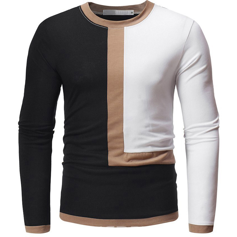 Multicolor Block Full Sleeve T-Shirt